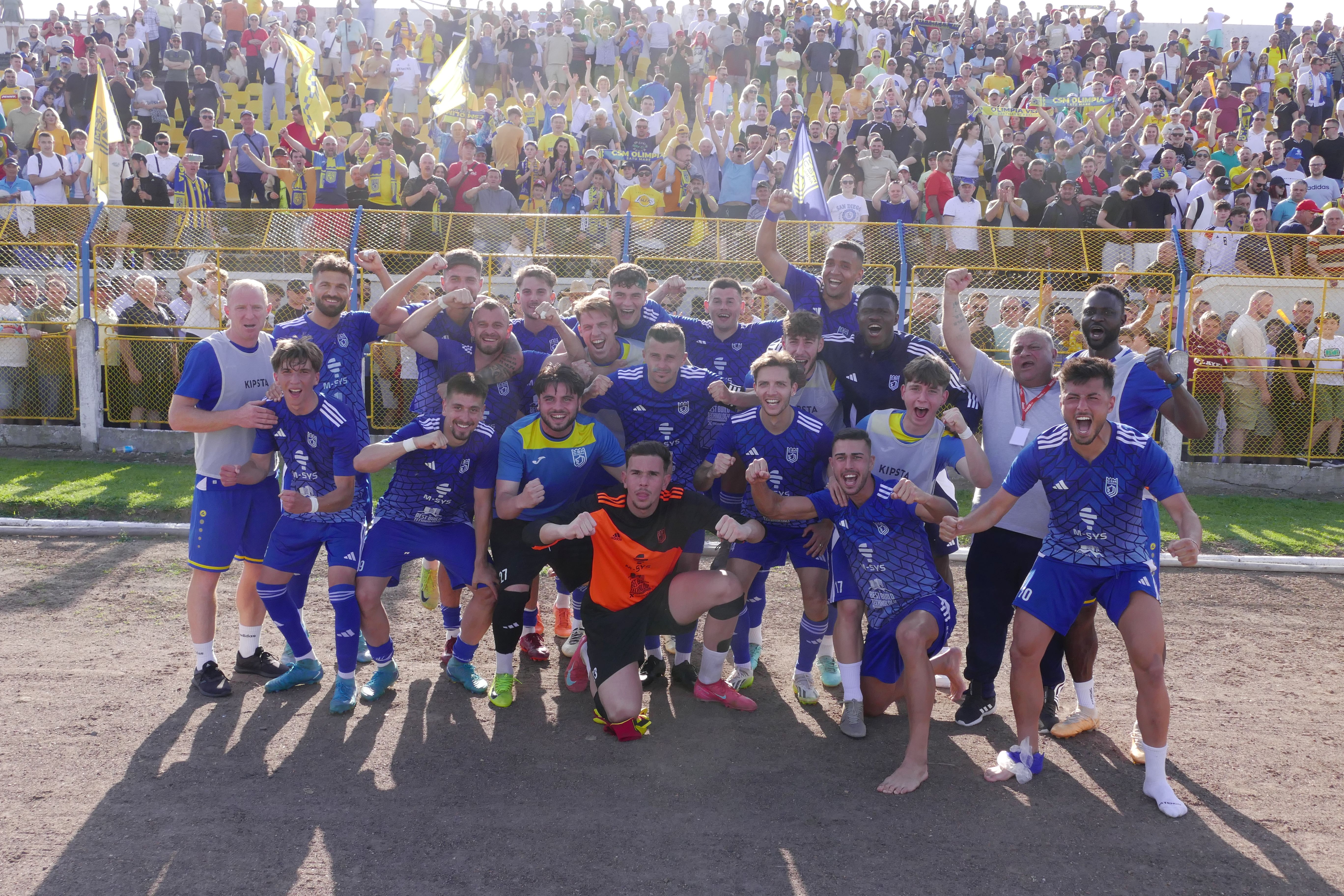 CSM Olimpia, la un pas în Liga 2 după victoria cu 2–0 în finală